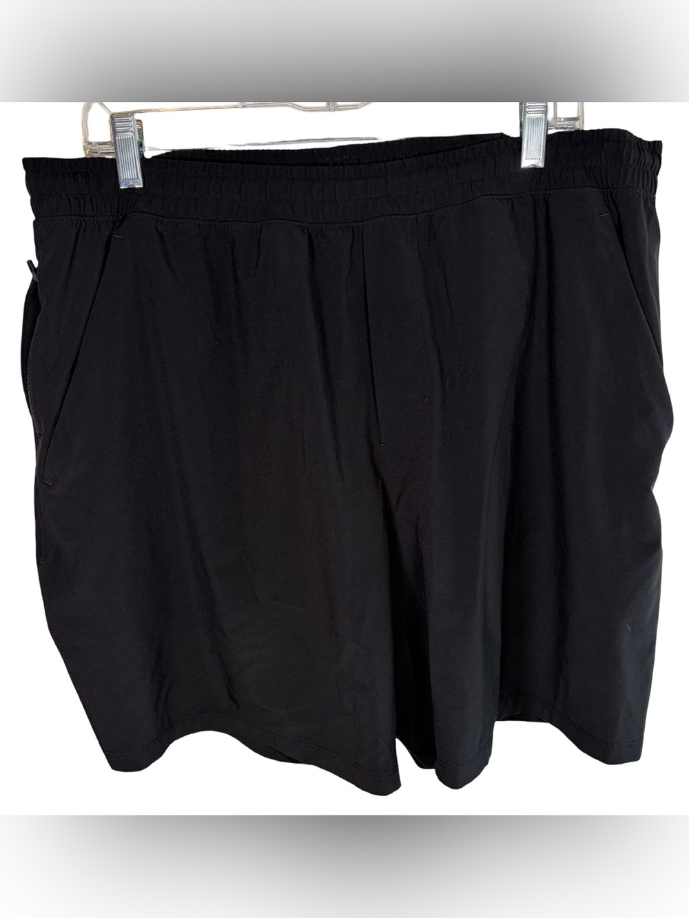 Lululemon pace breaker lined short 7” Men's Black Athletic Shorts XXL